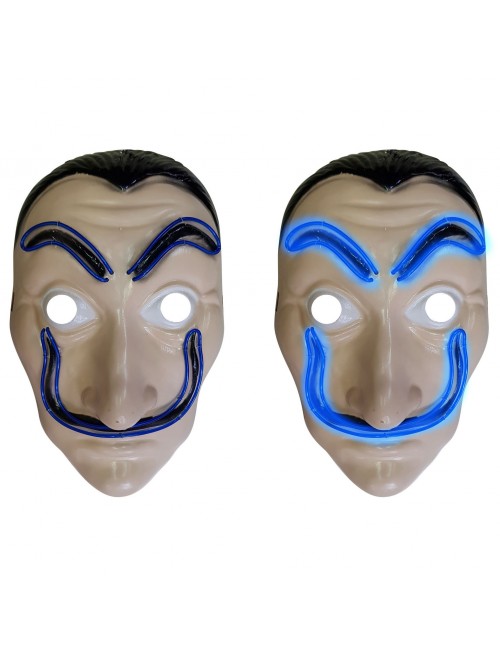 Luminous Dali mask
