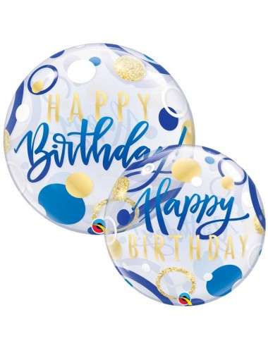 Ballon Bubble Happy Birthday