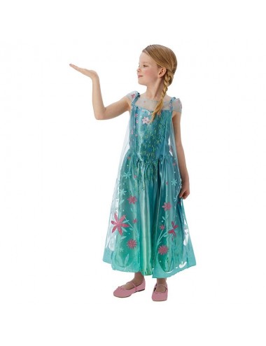 Déguisement Anna La reine des neiges 2 Disney Rubies Costume Frozen II  taille 7-8 ans robe princesse violet noir