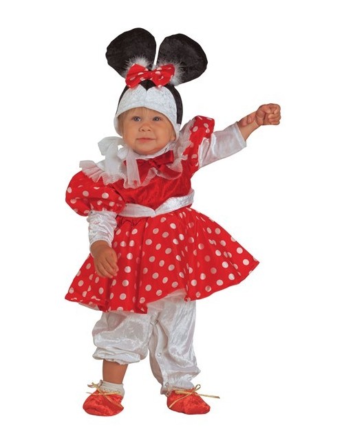 Costume Miss Mouse bébé