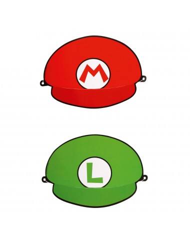 Chapeaux de fête Mario & Luigi