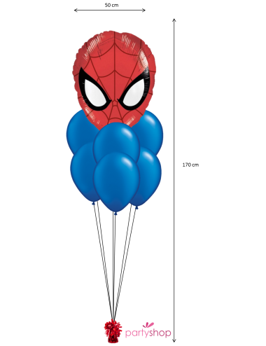 Bouquet ballon Spiderman