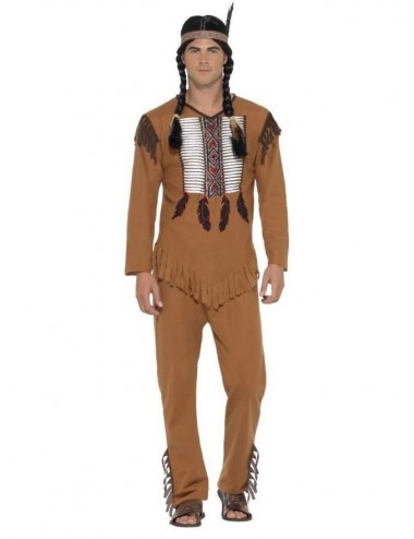 Adult Costume Indian Guerrier