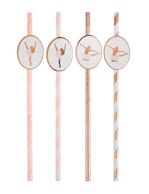 8 ballerina straws