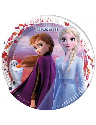 8 Frozen II-Platten 23 cm