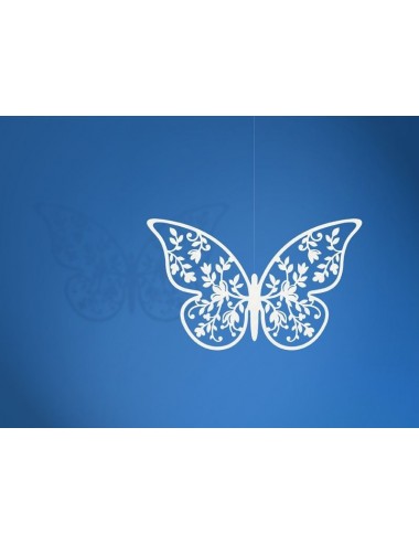 Butterfly paper decoration