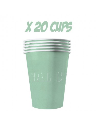20 Paper Cup Green