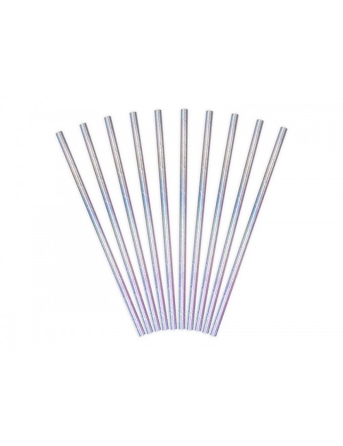 10 silver straws