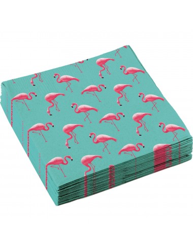 20 napkins Flamingo Paradise
