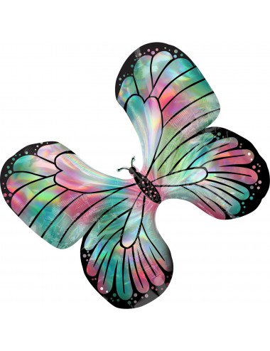 Ballon Papillon Holographique