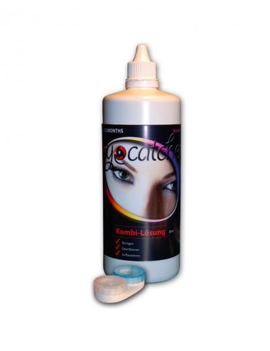 Lens care product + case