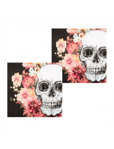 Day of the Dead Napkins Set