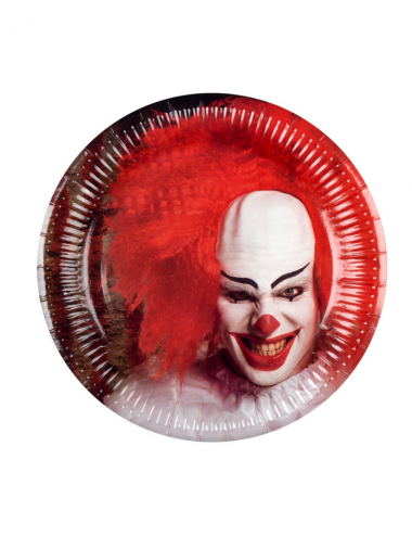Set Plates 'Horror clown'