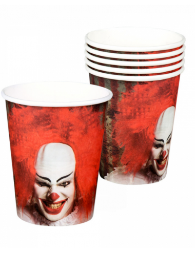 Set Cups 'Horror clown'