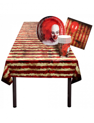Table Set 'Horror clown'