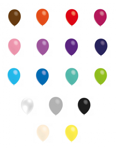 50 ballons latex