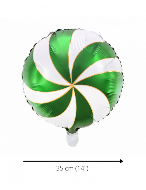 'Grüner Karamell' Ballon