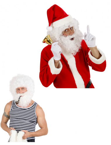 Santa Claus Beard and Wig