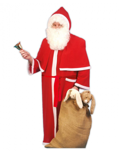 Santa Claus costume with hood