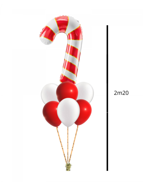 Bouquet de ballons de Noël - Modèle S