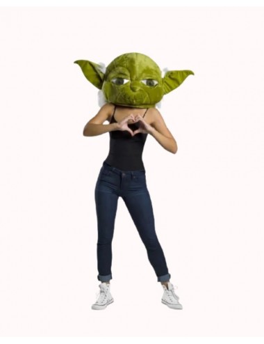 Yoda adult mascot mask