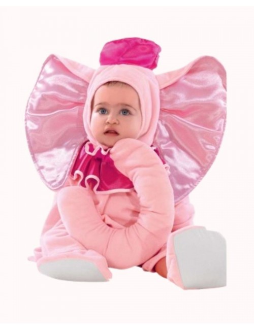 Pink Elephant Baby Costume