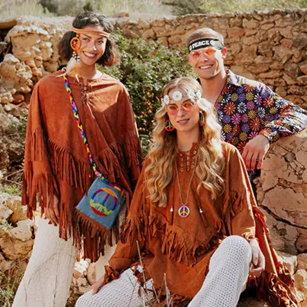 Année 60'/70' : Hippie - Partyshop Luxembourg