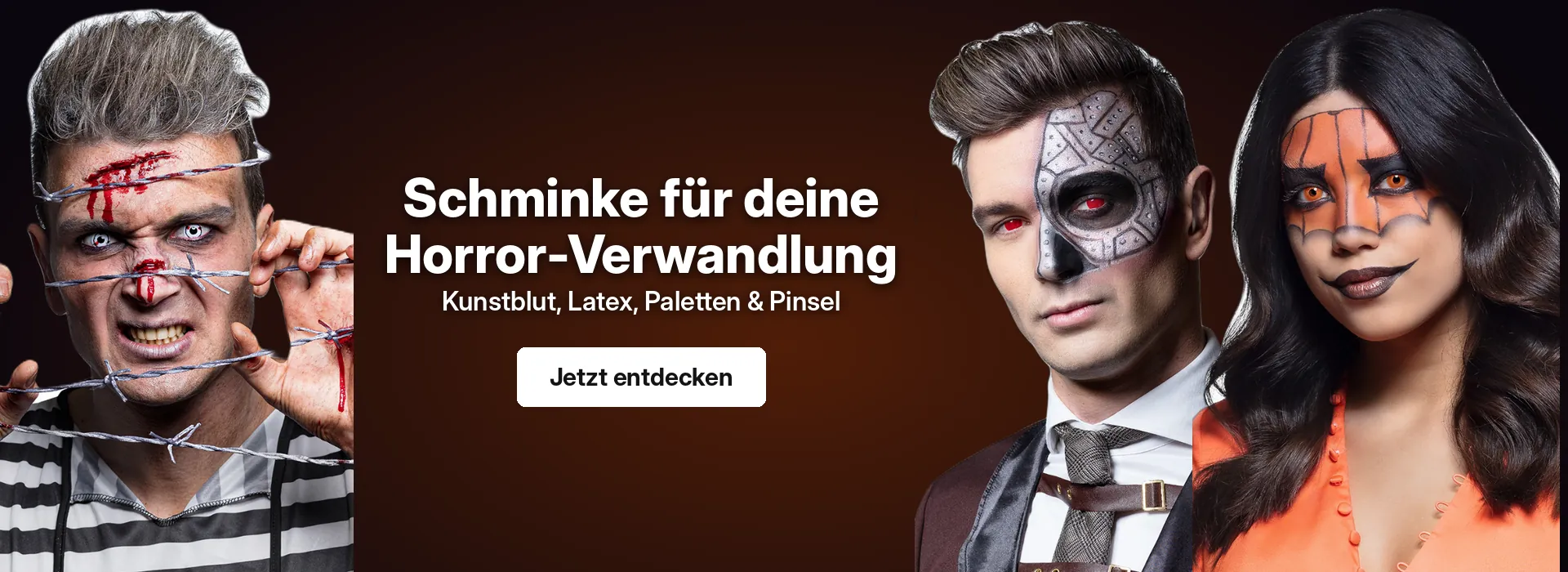Halloween-Schminke und Spezialeffekte: Kunstblut, Latex, Paletten – Partyshop Luxemburg Halloween-Schminke und Spezialeffekte: Kunstblut, Latex, Paletten – Partyshop Luxemburg