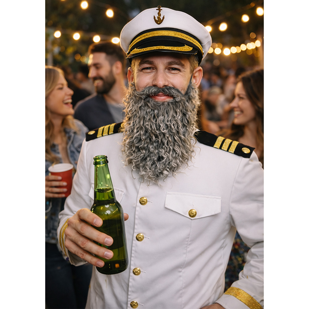 Casquette Capitaine de marine – vue 3