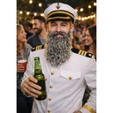 Casquette Capitaine de marine – vue 3