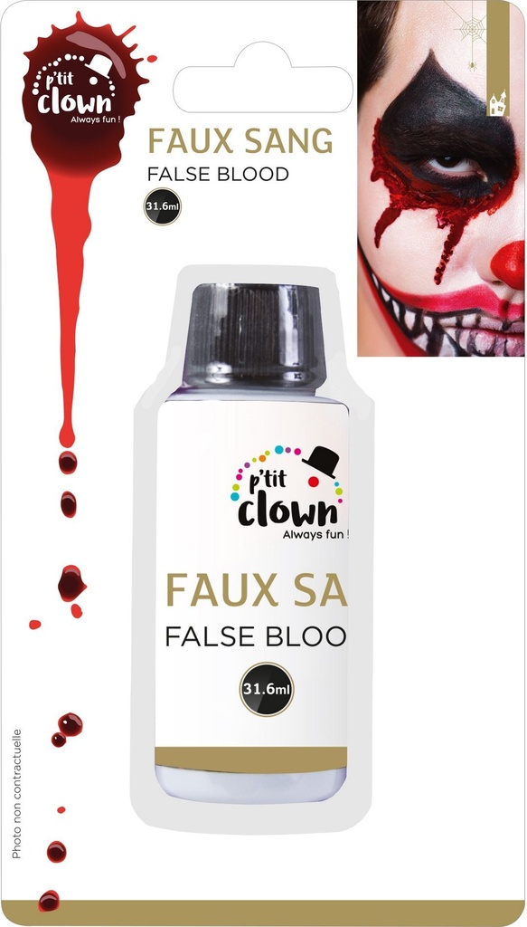 Faux sang en gel épais – vue 2