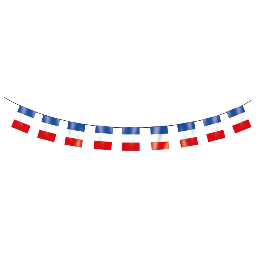 Guirlande de drapeaux - France – vue 2
