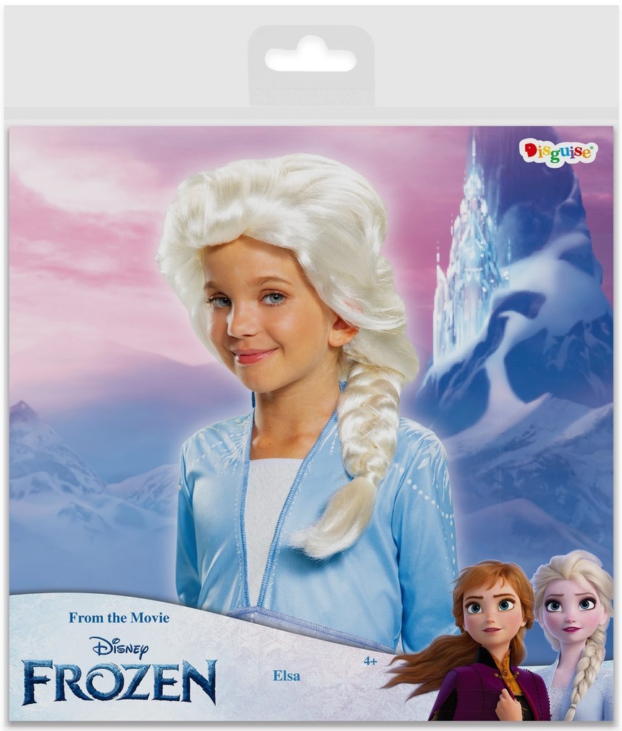 Perruque Elsa Reine des neiges – vue 2