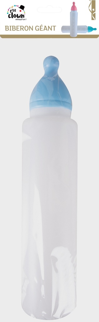 Biberon en plastique géant - couleurs ass. – vue 2