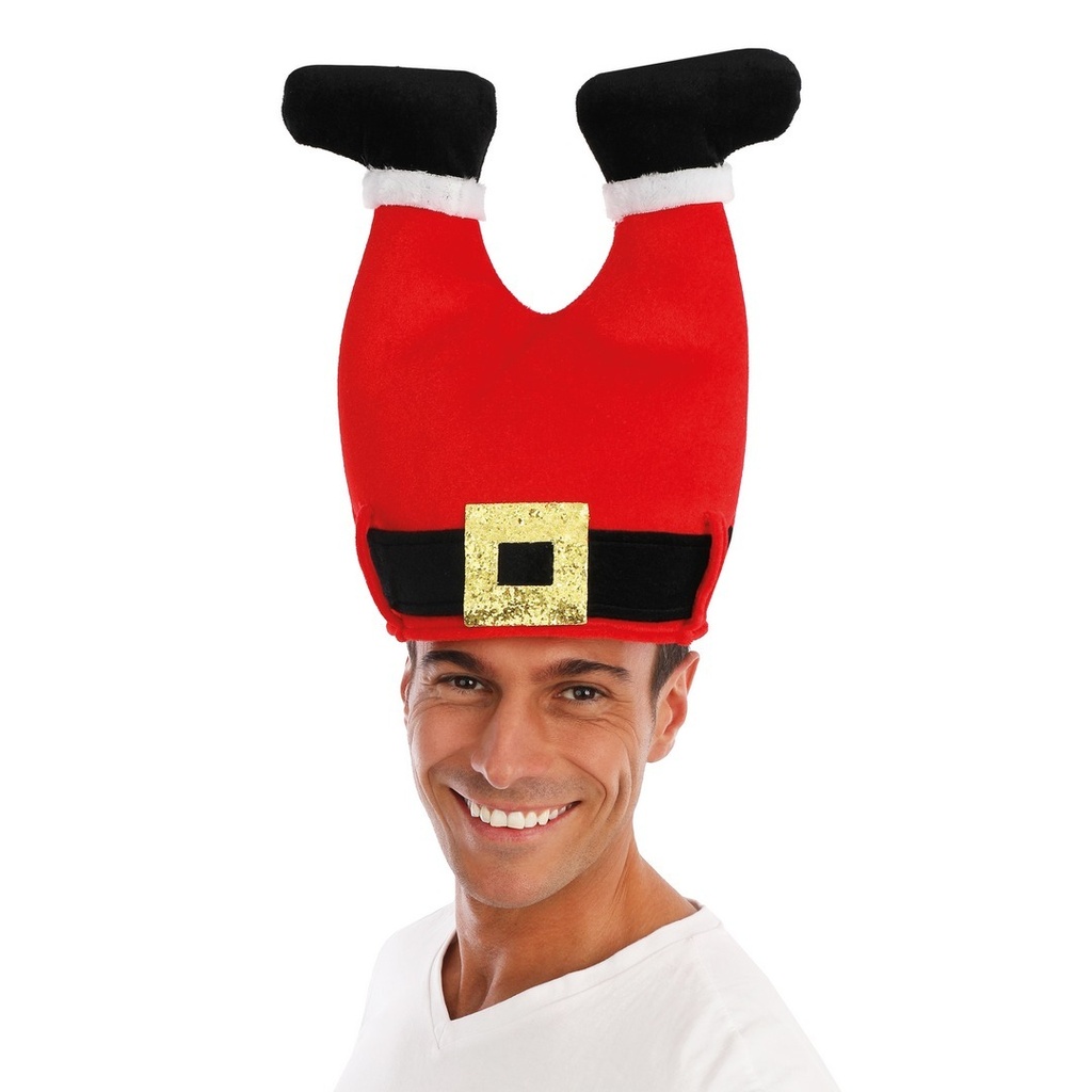 Chapeau jambes Père-Noël – vue 2