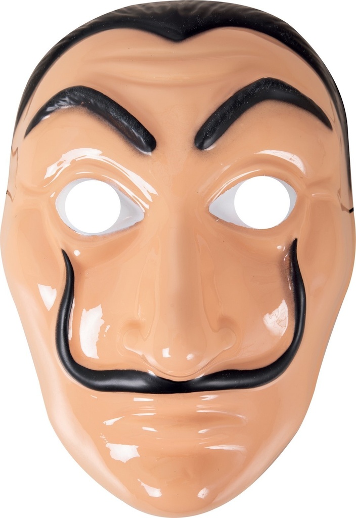 Masque Dalí casa de papel – vue 2
