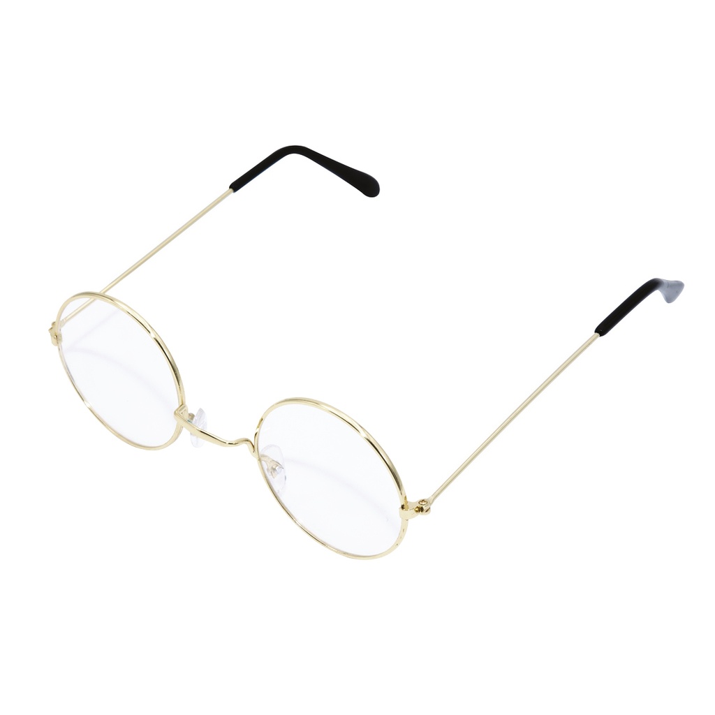 Lunettes rondes métal avec verres – vue 2