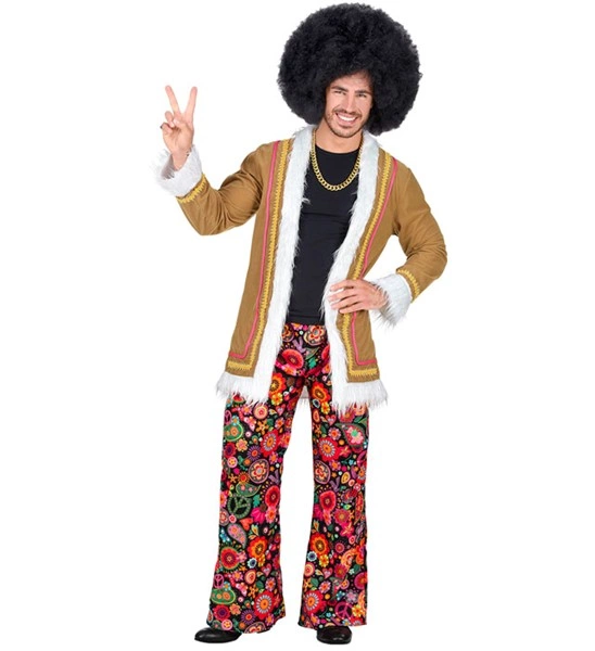 Déguisement d'Hippie Woodstock pour homme 2