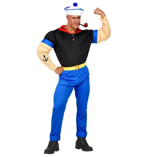 Déguisement de Super Marin (Popeye) pour homme 2