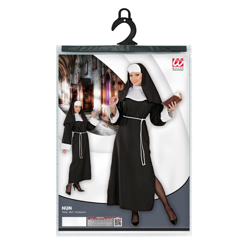 Déguisement de bonne sœur adulte