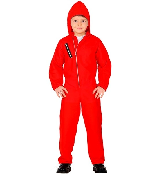 Déguisement enfant braqueur rouge 2