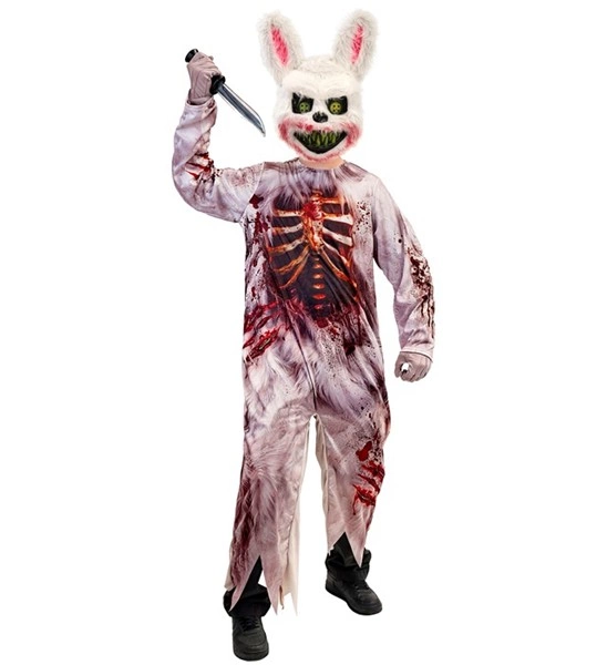 Déguisement enfant lapin zombie 2