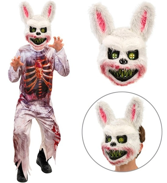 Déguisement enfant lapin zombie 3