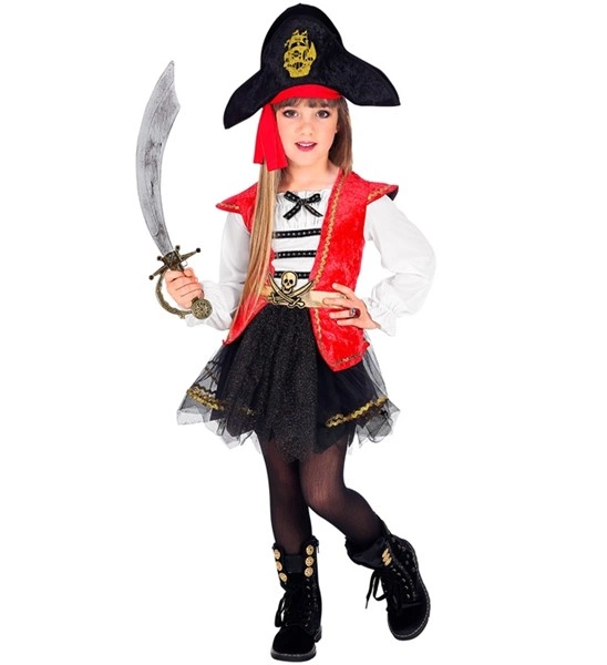 Déguisement fille Capitaine Pirate 2