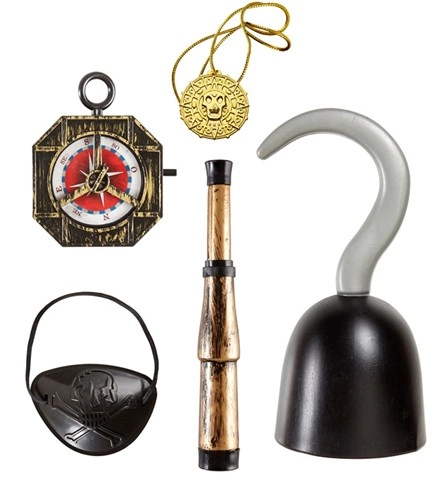 Kit d'accessoires de pirate prêt à porter 2