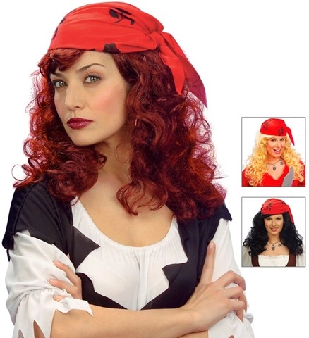 Perruque de pirate pour femme 2