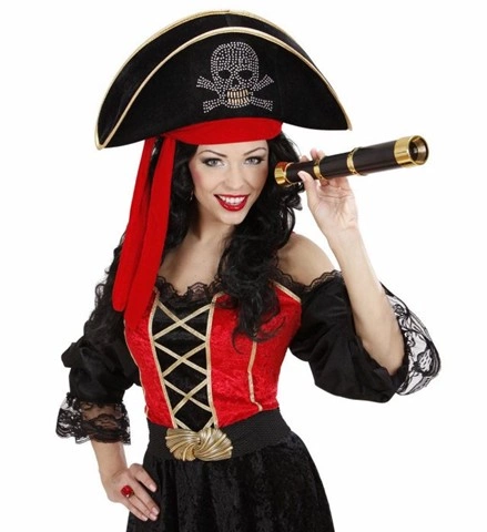 Chapeau de pirate tête de mort 5