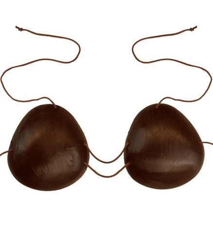 Soutien-gorge noix de coco en plastique 2
