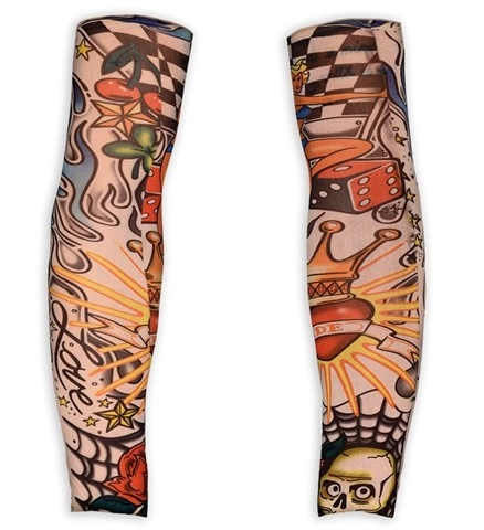 Paire de manches tatouées 2
