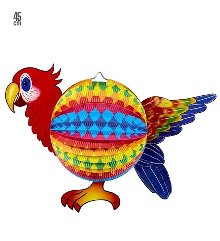 Lampion perroquet 2